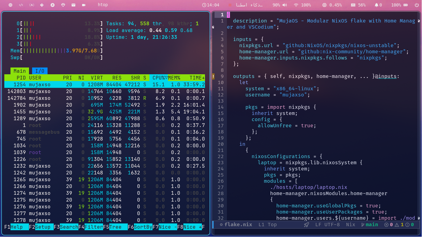 MujaOS Screenshot